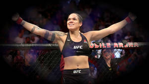 Amanda Nunes Focused Wallpaper