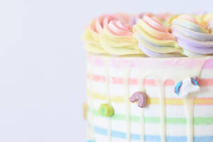 Amazing Rainbow Cake Wallpaper
