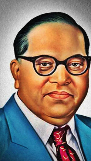 Ambedkar 4k Painting Wallpaper