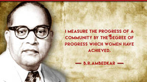 Ambedkar 4k Quote Wallpaper