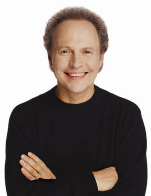 American Actor Billy Crystal Crossed Arms Portrait Wallpaper