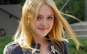 American Actress Dakota Fanning The Runaways Premiere Wallpaper