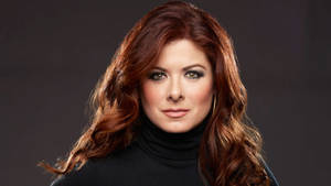 American Actress Debra Messing In A Portrait From Smash Season 1 Wallpaper