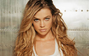 American Actress Denise Richards Arena Magazine Photoshoot Wallpaper