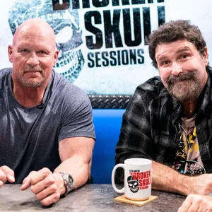 American Former Wrestler Mick Foley And Steve Austin Wallpaper