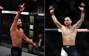 American Martial Artist Frankie Edgar Versus Chris Gutierrez Wallpaper