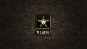 American Patriotism Shines Through A Military Uniform Wallpaper