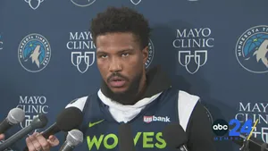 American Professional Basketball Player Malik Beasley 2022 Press Conference Wallpaper