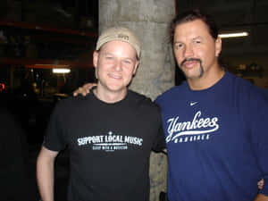 American Professional Wrestler Al Snow With Fan Wallpaper