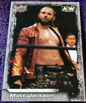 American Professional Wrestler Matt Jackson Upper Deck Trading Card Wallpaper