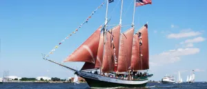 American Rover Sailing Cruises In Norfolk, Virginia Wallpaper