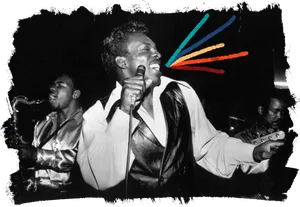 American Singer Wilson Pickett 1965 Onstage Performance Wallpaper