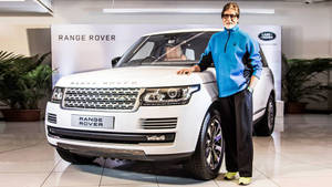Amitabh Bachchan Range Rover Car Wallpaper
