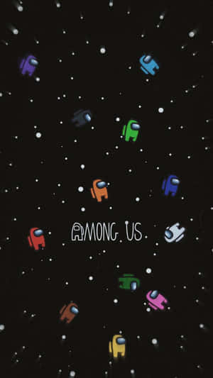 Among Us Galaxy Aesthetic Phone Screen Wallpaper