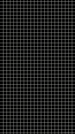 An Abstract Grid Pattern Displayed On An Iphone Wallpaper