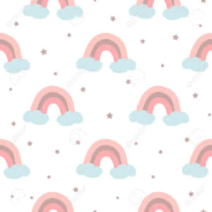 An Adorable Baby Girl In A Pink Onesie. Wallpaper