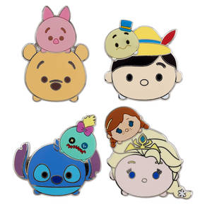 An Adorable Collection Of Tsum Tsum Mini Toys Wallpaper