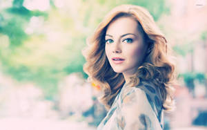 An Alluring Portrait Of Emma Stone Wallpaper