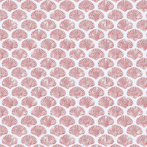 An Artistic Collage Of Scallops Shells In Shades Of Pink And White Wallpaper