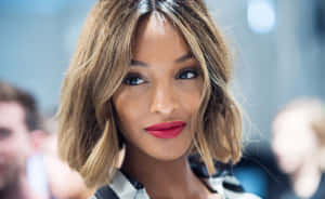 An Elegant Portrait Of Jourdan Dunn Wallpaper