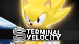 An Exhilarating Ride With Super Sonic. Wallpaper