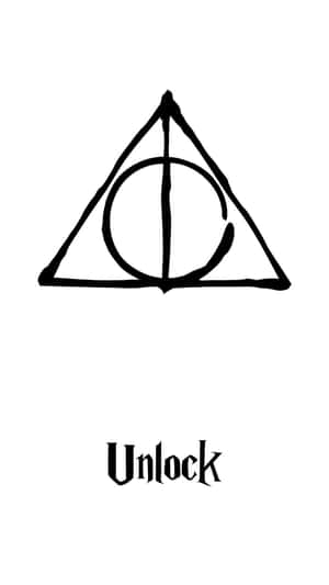 An Iconic Image Of Harry Potter In Black And White Wallpaper