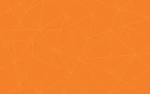 An Orange Background With Triangles On It Wallpaper