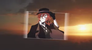 An Up-close Look At Chuya Nakahara Wallpaper