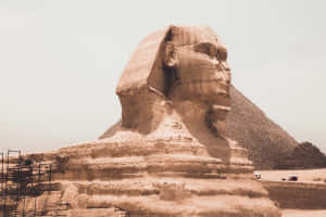 Ancient Majesty - The Great Sphinx Of Giza, Egypt Wallpaper