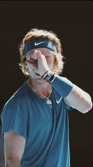 Andrey Rublev Hand Sign Wallpaper