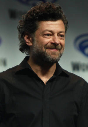Andy Serkis With Rugged Hair Wallpaper