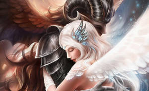 Angel Couple Wallpaper