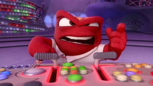 Anger Inside Out Pointing Finger Wallpaper