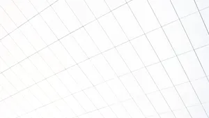 Angled Cool White Ceiling Wallpaper