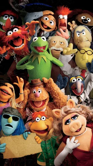 Animal Muppet In Action Wallpaper