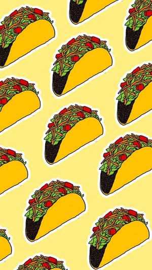 Animated Tacos Wallpaper