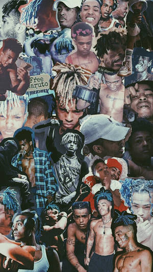 Animated Tribute To Xxxtentacion Wallpaper