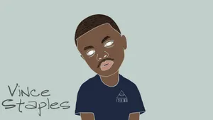 Animated Vince Staples Wallpaper