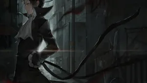 Anime Boy Dark Akutagawa Wallpaper