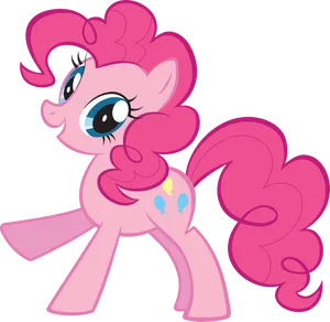 Anime Cartoon My Little Pony Pinkie Pie Wallpaper