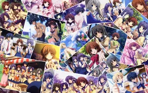 Anime Characters Assembly Wallpaper