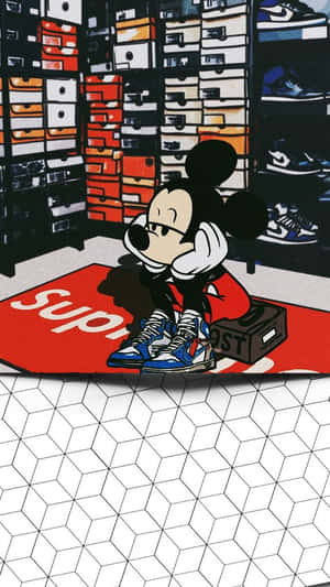 Anime Characters Rocking Supreme Wallpaper