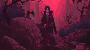 Anime Itachi Live Spooky Area Wallpaper