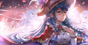 Anime Live Gorgeous Woman Wallpaper