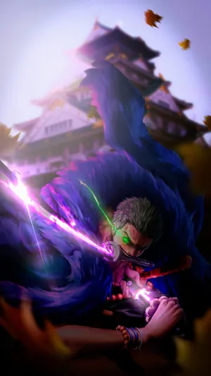 Anime Lock Screen Roronoa Zoro Wallpaper