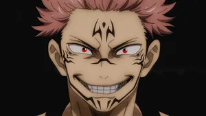 Anime Villain Evil Smile Wallpaper