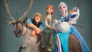 Anna And Elsa In Frozen 2 Wallpaper