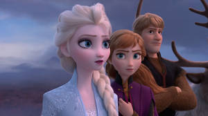 Anna, Elsa And Kristoff: On A Mission To Restore Balance To The Enchanted Land. Wallpaper