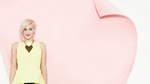 Anne-marie Cute Pink Wallpaper