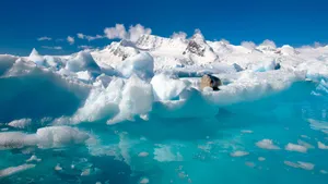 Antarctica Melting Ice Caps Wallpaper